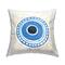 Stupell Industries Geometric Pattern Evil Eye Spiritual Symbol Throw Pillow, 18" x 18"